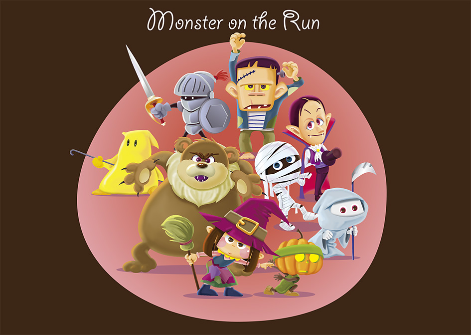 ハロウィンモンスターでよろしく！(M0nster on the Run